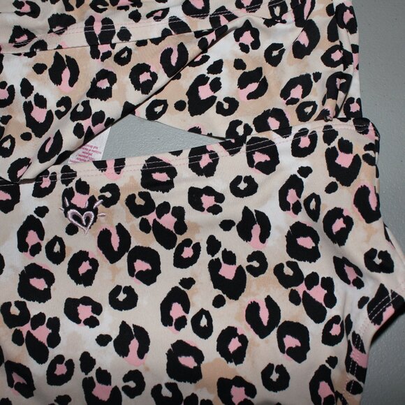 Brown & Pink 2 Pcs Justice Bikini Swimsuit Size 14 - Picture 11 of 11